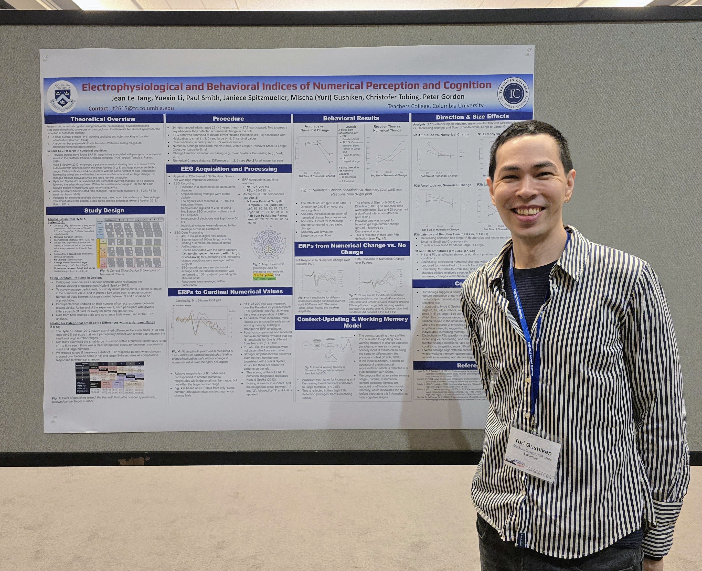 Presenting poster, CNS 2025 (March 2025)