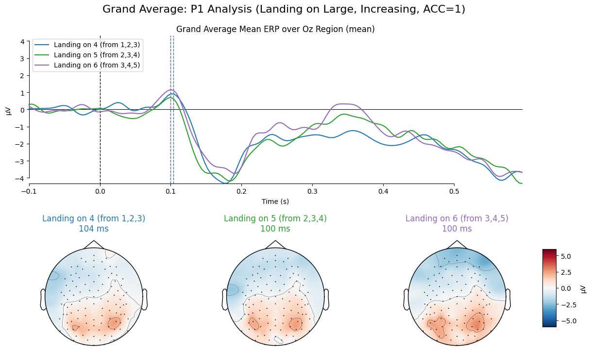P1 Component - Landing on Large (Increasing)