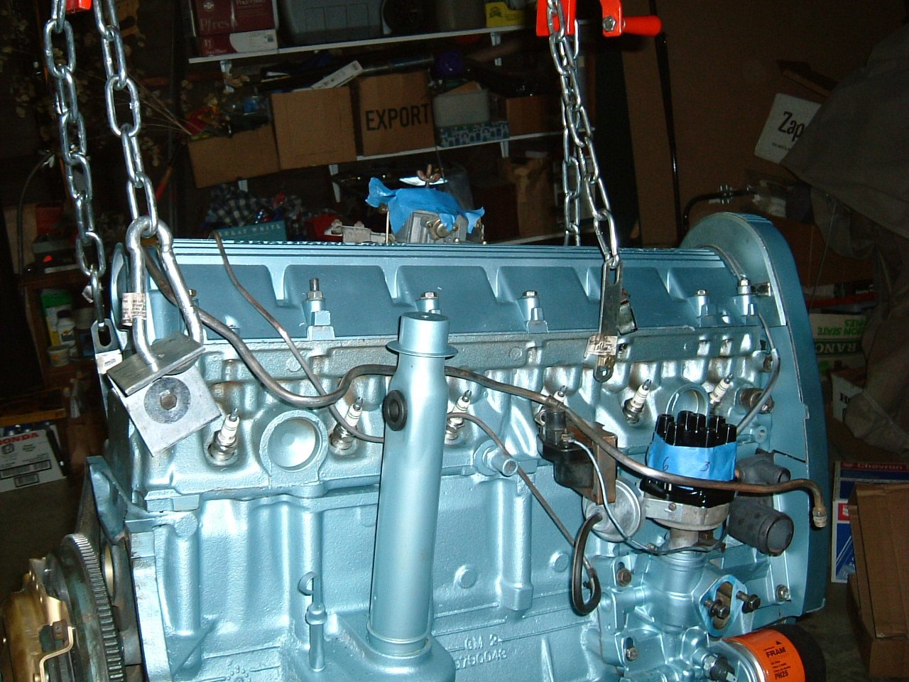 Rebuilt and restored engine (2006)