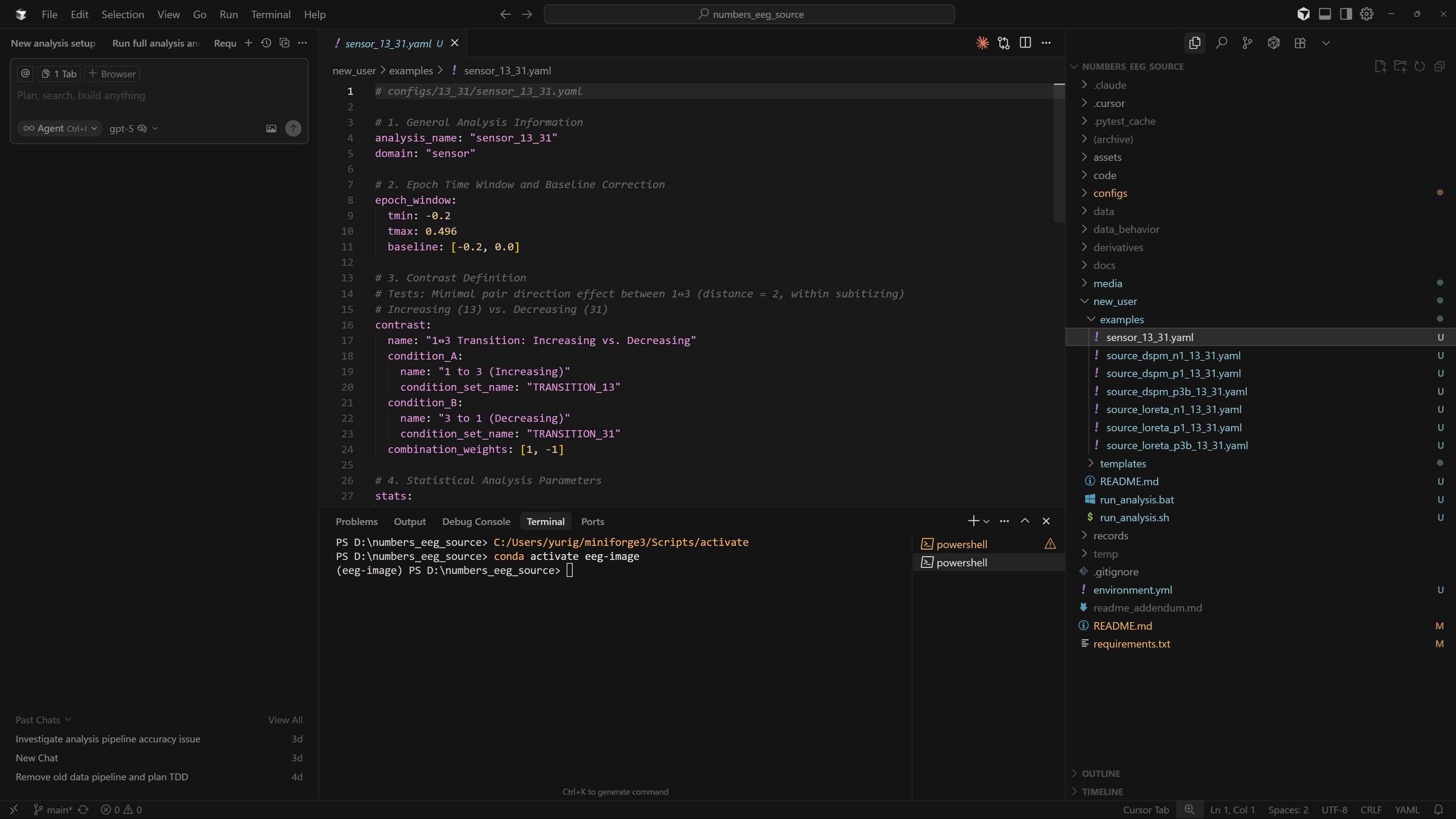 Cursor with Project Open